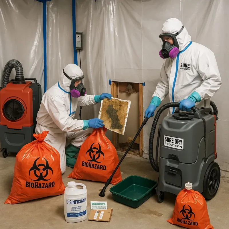 Contaminated Water Handling Protocols process in Ranger, TX