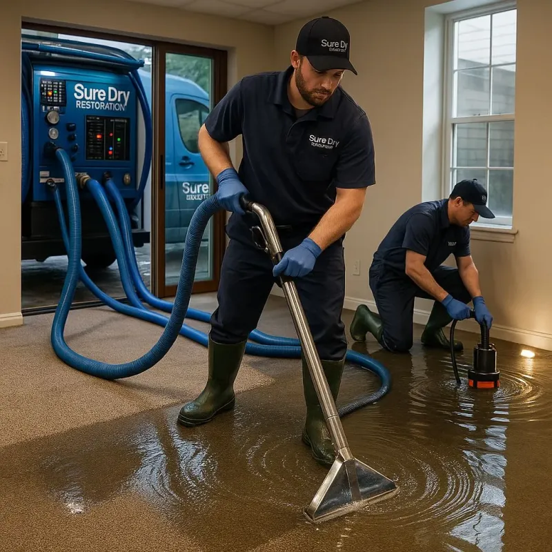 Water Extraction and Removal process in Ranger, TX